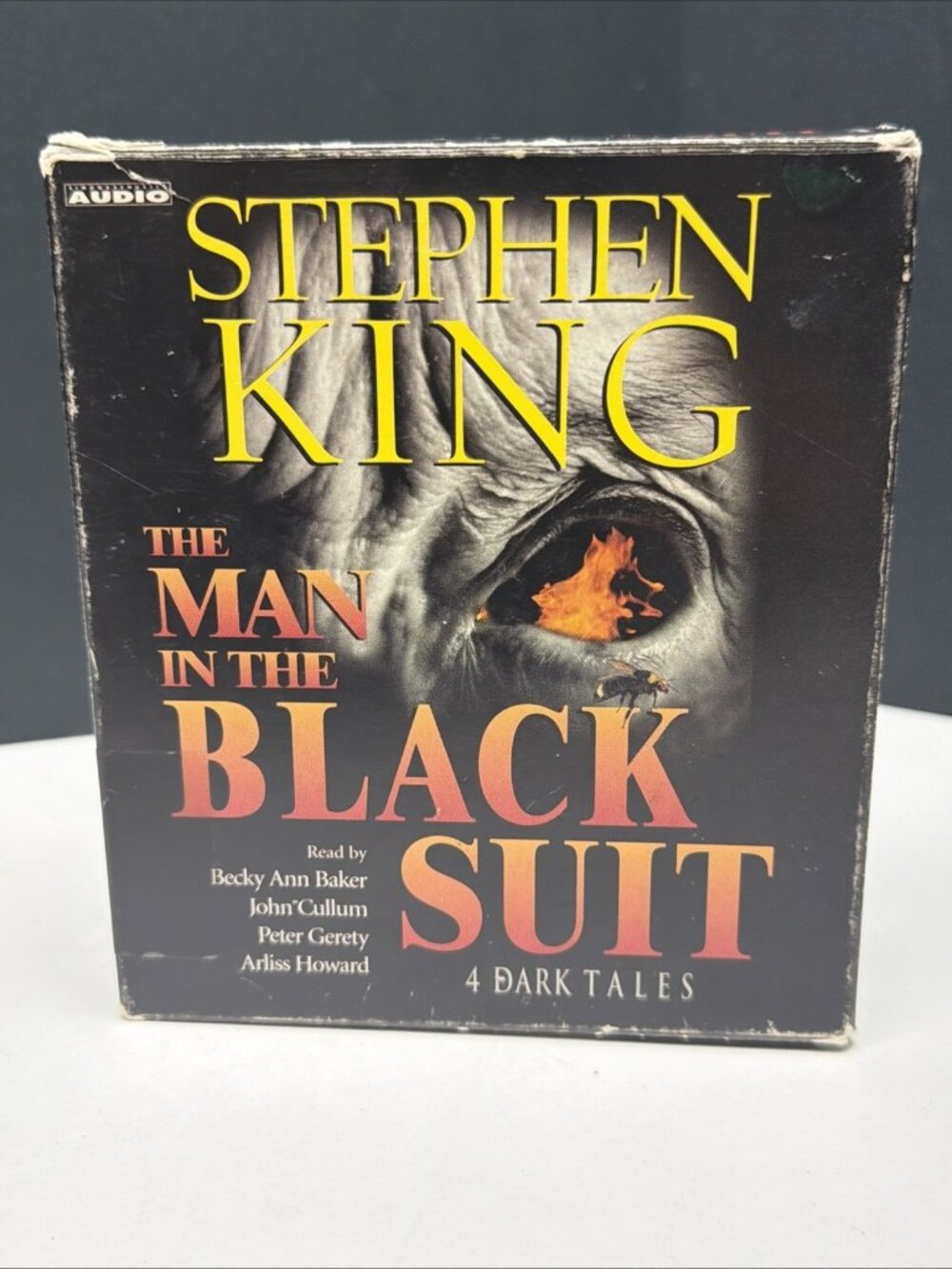 Stephen King The Man In The Black Suit 4 dark tales 4 cds, Audiobook 2002 4 Hrs